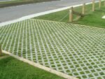 Grass paver work