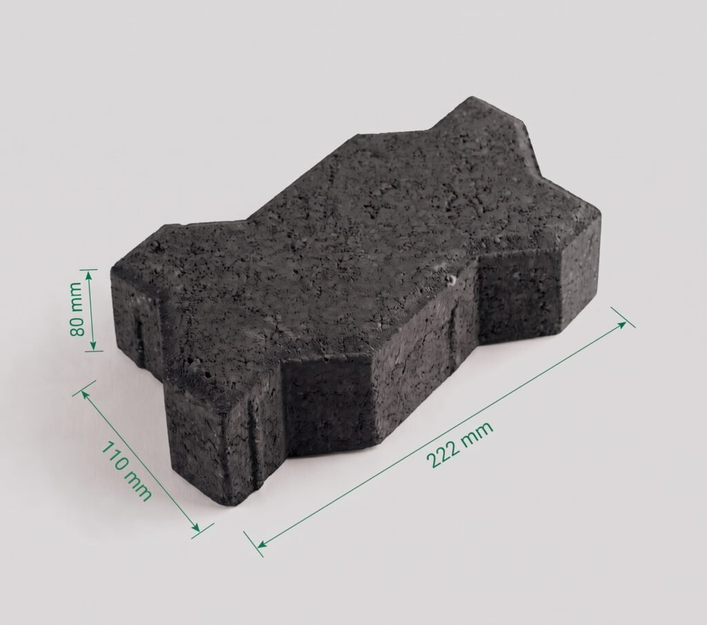 Uni Paver Block Black