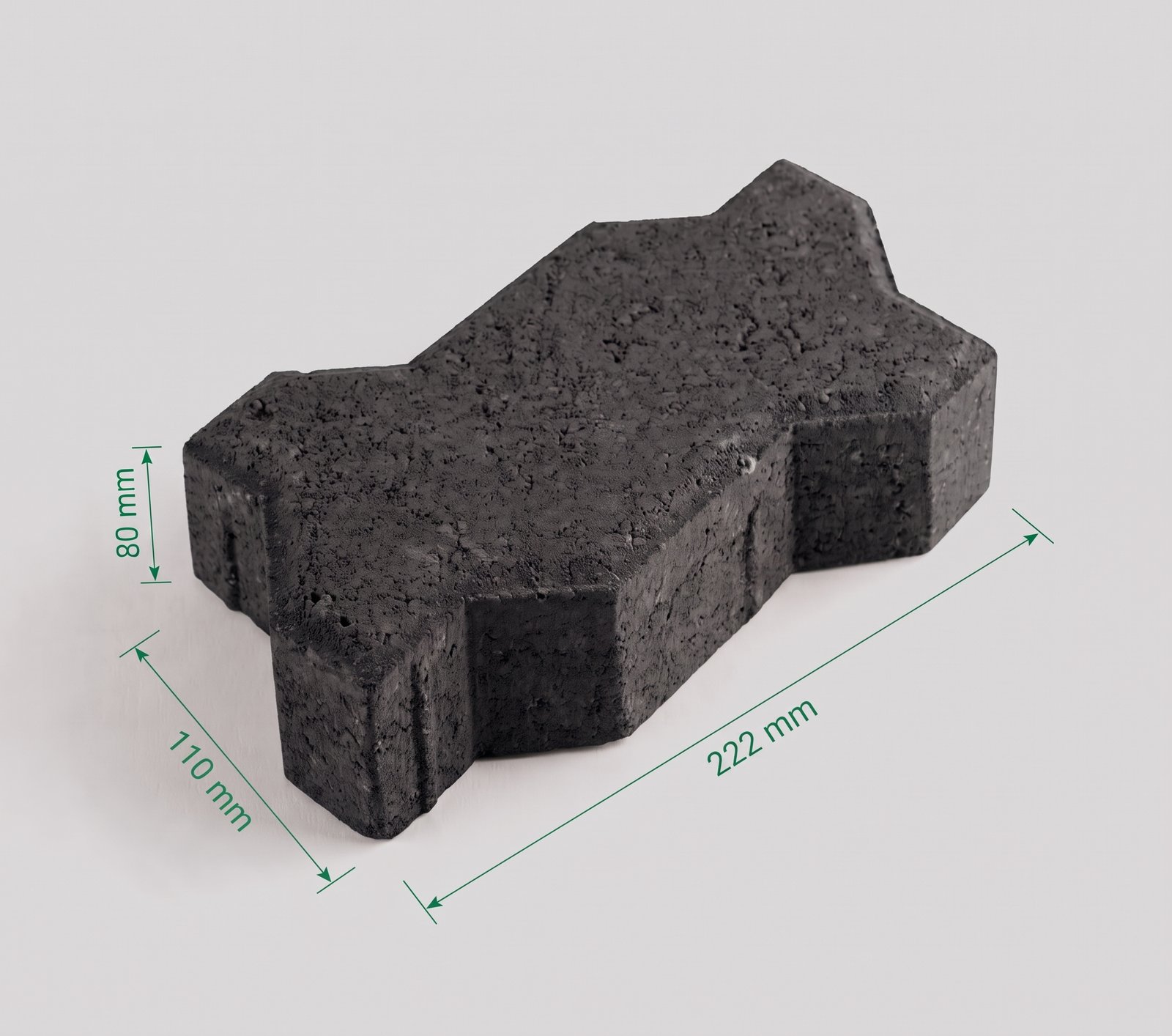 Uni Paver Block Black Uni Paver Block Black