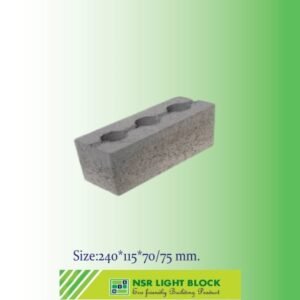 3 Hole Concrete Brick