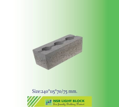3 Hole Concrete Brick
