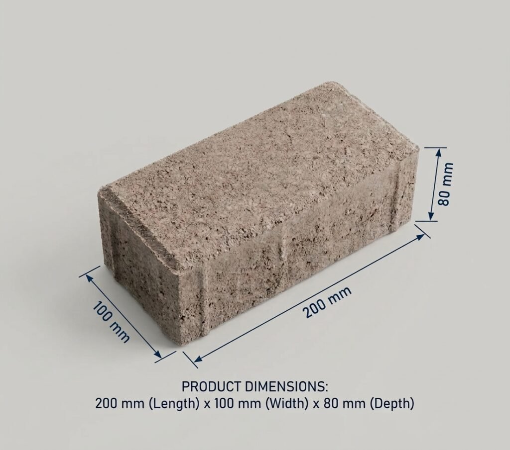 Rectengular Paver Block
