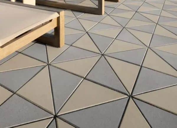 Triangle Concrete Paver Block for Road, Footpath and Outdoor Paving in Bangladesh