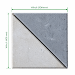 Triangle Concrete Paver Block for Road, Footpath and Outdoor Paving in Bangladesh
